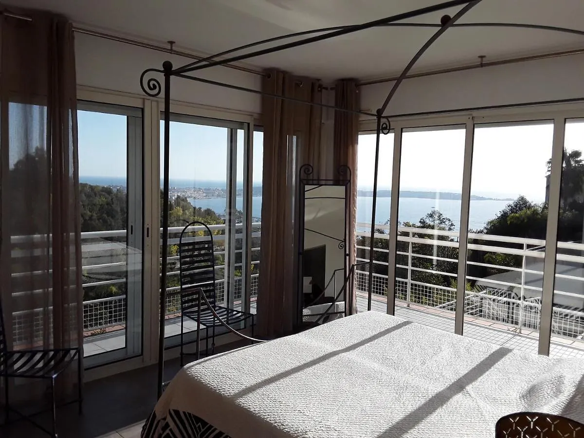Villa Alamp Super Cannes -Vue Mediterranee Exceptionnelle - 4 Chambres Avec Salles De Bain Wc - Piscine Privee Sans Vis-A-Vis - Rooftop Panoramique Валлорис 0*,
