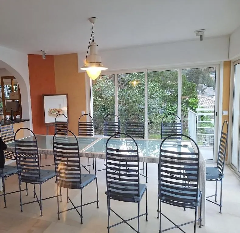 Golfe-Juan Et Super-Cannes - Villa Alamp - Vue Mediterranee Exceptionnelle - 4 Chambres Ensuite Avec Salles De Bain Wc- Piscine Privee Sans Vis-A-Vis Et Rooftop Panoramique Vallauris Francia