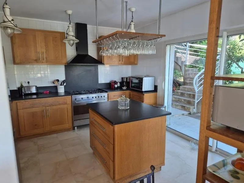 Golfe-Juan Et Super-Cannes - Villa Alamp - Vue Mediterranee Exceptionnelle - 4 Chambres Ensuite Avec Salles De Bain Wc- Piscine Privee Sans Vis-A-Vis Et Rooftop Panoramique Vallauris Сasa de vacaciones